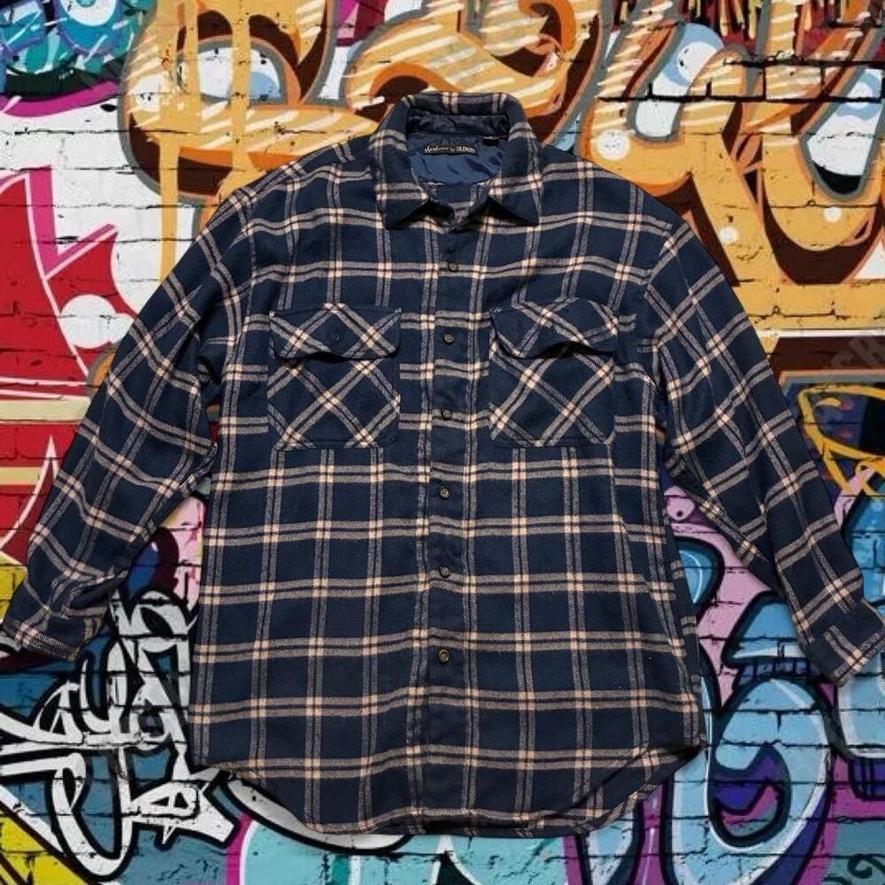 Unbranded Men's Navy and Blue Jacket
